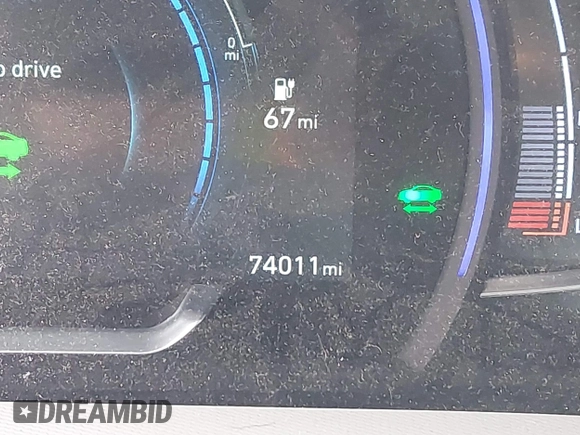 2020 Hyundai Ioniq SE with VIN KMHC75LJ2LU071350, listed as a IAAI auction lot 42169600 with 74,011 mi miles and . Bid and sale history available at DreamBid. Image 15.