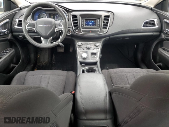 2015 Chrysler 200 Limited with VIN 1C3CCCAB9FN649124, listed as a Copart auction lot 54996145 with 58,679 mi miles and Clean Title. Bid and sale history available at carsss.com. Image 8.