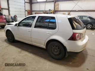 2008 Volkswagen Golf with VIN 9BWEL41J384012245, listed as a Copart auction lot 89205935 with 244,065 mi miles and Salvage title. Bid and sale history available at DreamBid. Image 2.