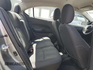 2018 Mitsubishi Mirage ES z VIN ML32F3FJ2JHF07841, wystawiony jako Copart lot #57681975 z przebiegiem 38 271 mil mil oraz Szkoda całkowita • Salvage title. Historia ofert i sprzedaży dostępna na DreamBid. Obrazek 10.