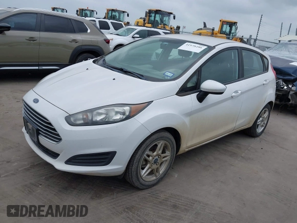 2019 Ford Fiesta SE with VIN 3FADP4EJ2KM157184, listed as a IAAI auction lot 41970286 with 68,900 mi miles. Bid and sale history available at carsss.com. Image 18.