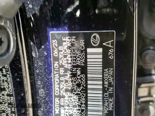 2024 Lexus UX 250h with VIN JTHX6JBH8R2172668, listed as a Copart auction lot 58179335 with 12,581 mi miles and Salvage title. Bid and sale history available at DreamBid. Image 12.