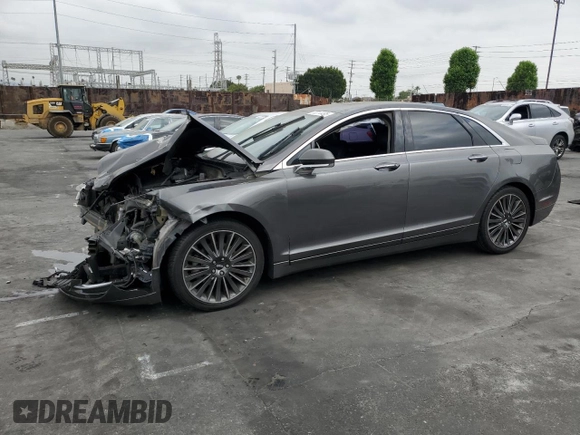 2016 Lincoln MKZ with VIN 3LN6L2GK8GR633923, listed as a Copart auction lot 58014495 with 119,579 mi miles and Salvage title. Bid and sale history available at DreamBid. Image 1.