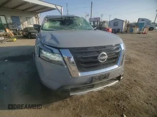 2023 Nissan Pathfinder Platinum with VIN 5N1DR3DG7PC200653, listed as a Copart auction lot 43285105 with 17,007 mi miles and Salvage title. Bid and sale history available at DreamBid. Image 11.