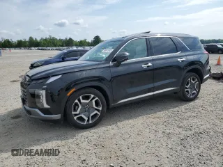 2024 Hyundai Palisade Limited z VIN KM8R5DGE0RU785025, wystawiony jako Copart lot #54611045 z przebiegiem 7 477 mil mil oraz Szkoda całkowita • Salvage title. Historia ofert i sprzedaży dostępna na DreamBid. Obrazek 1.