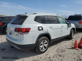 2018 Volkswagen Atlas 3.6L V6 SE with VIN 1V2KR2CA0JC533267, listed as a Copart auction lot 53136865 with 0 mi miles and Clean Title. Bid and sale history available at carsss.com. Image 3.