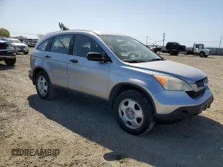 2008 Honda CR-V LX with VIN JHLRE38328C041798, listed as a Copart auction lot 52615505 with 182,350 mi miles and Salvage Title. Bid and sale history available at carsss.com. Image 4.