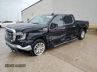 2021 GMC Sierra 1500 SLT z VIN 3GTU9DED8MG282402, wystawiony jako Copart lot #55619545 z przebiegiem 121 438 mil mil oraz Szkoda całkowita • Salvage title. Historia ofert i sprzedaży dostępna na DreamBid. Obrazek 1.