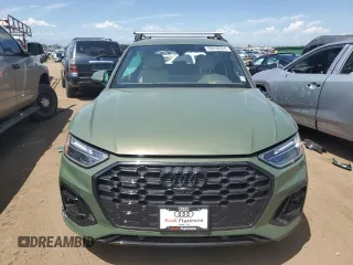 2024 Audi Q5 S line Premium Plus with VIN WA1EAAFYXR2081025, listed as a Copart auction lot 66058324 with 0 mi miles and Salvage Title. Bid and sale history available at carsss.com. Image 5.
