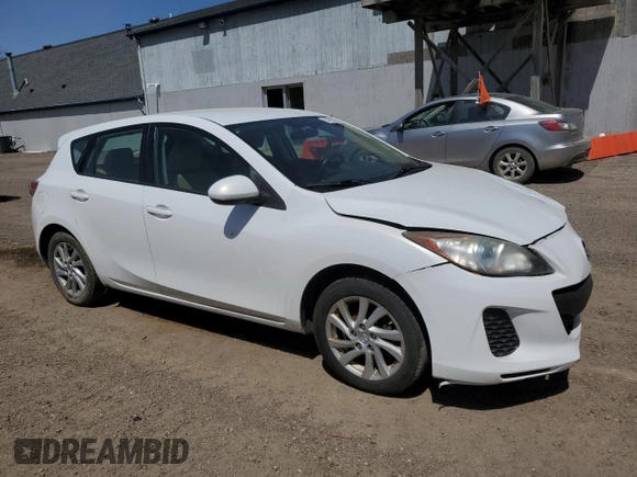 2012 Mazda 3 i Touring z VIN JM1BL1L78C1671879, wystawiony jako Copart lot #54395595 z przebiegiem 169 714 mil mil oraz Nie do naprawy • Non repairable. Historia ofert i sprzedaży dostępna na DreamBid. Obrazek 4.