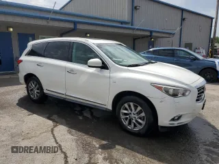 2014 Infiniti QX60 с VIN 5N1AL0MM1EC510366, выставлен на аукционе Copart как лот 57454415 с пробегом 143 500 миль миль и Списание • Salvage title. История ставок и продаж доступна на DreamBid. Изображение 4.