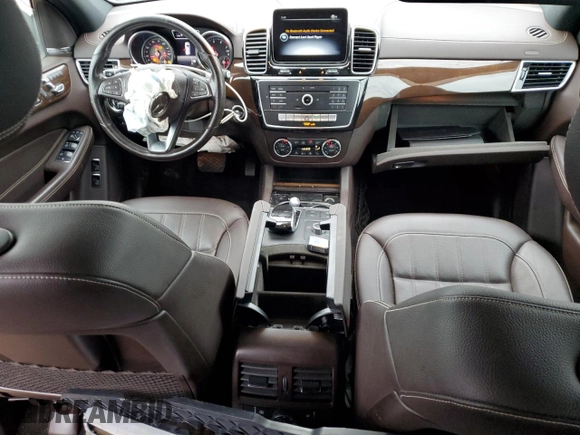 2019 Mercedes-Benz GLS 450 with VIN 4JGDF6EEXKB225262, listed as a Copart auction lot 55946335 with 75,733 mi miles and Salvage title. Bid and sale history available at DreamBid. Image 8.