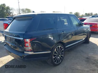 2016 Land Rover Range Rover Autobiography with VIN SALGV2EF5GA303264, listed as a IAAI auction lot 41133721 with 129,041 mi miles and . Bid and sale history available at DreamBid. Image 4.