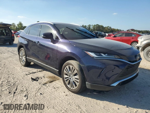 2022 Toyota Venza LE with VIN JTEAAAAH2NJ113067, listed as a Copart auction lot 76097484 with 0 mi miles and Salvage Title. Bid and sale history available at carsss.com. Image 4.