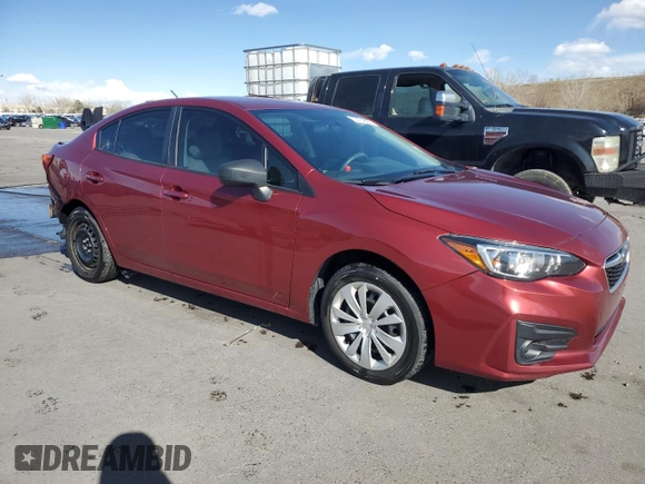 2018 Subaru Impreza with VIN 4S3GKAA63J3605003, listed as a Copart auction lot 51474825 with 59,232 mi miles and Salvage title. Bid and sale history available at DreamBid. Image 4.