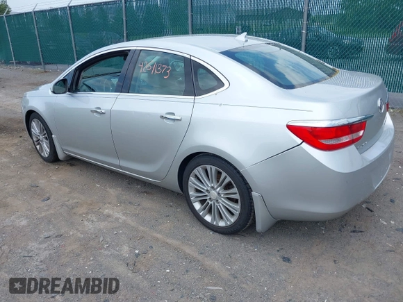2013 Buick Verano with VIN 1G4PP5SKXD4247834, listed as a IAAI auction lot 42611373 with 72,431 mi miles and . Bid and sale history available at DreamBid. Image 3.