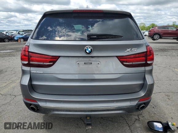 2017 BMW X5 xDrive35i z VIN 5UXKR0C34H0X80194, wystawiony jako Copart lot #57305325 z przebiegiem 129 125 mil mil oraz Szkoda całkowita • Salvage title. Historia ofert i sprzedaży dostępna na DreamBid. Obrazek 6.