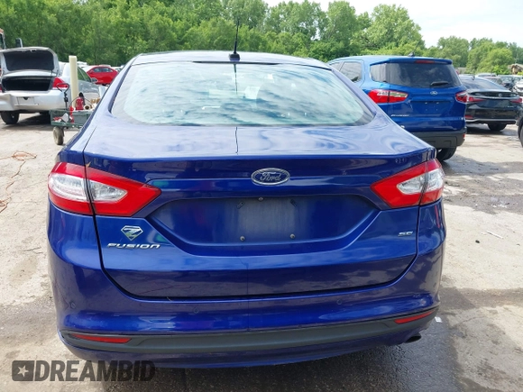 2016 Ford Fusion SE with VIN 1FA6P0H74G5133449, listed as a IAAI auction lot 42344586 with 144,449 mi miles and . Bid and sale history available at DreamBid. Image 16.