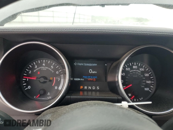2020 Ford Mustang EcoBoost with VIN 1FATP8UH5L5179690, listed as a Copart auction lot 56914305 with 102,284 mi miles and Salvage title. Bid and sale history available at DreamBid. Image 9.