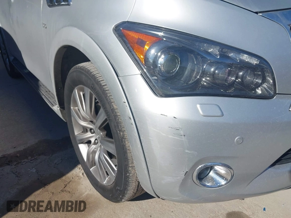 2014 Infiniti QX80 z VIN JN8AZ2NE0E9062158, wystawiony jako IAAI lot #41667272 z przebiegiem 154 046 mil mil oraz . Historia ofert i sprzedaży dostępna na DreamBid. Obrazek 6.
