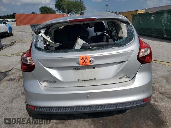 2013 Ford Focus SE with VIN 1FADP3K23DL130510, listed as a Copart auction lot 51640465 with Not Provided miles and Salvage Title. Bid and sale history available at carsss.com. Image 6.