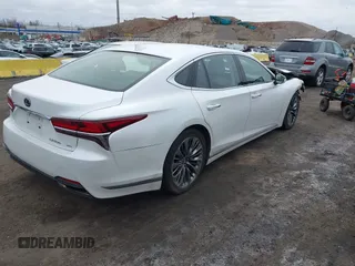 2018 Lexus LS with VIN JTHC51FF2J5002867, listed as a IAAI auction lot 41901468 with 102,602 mi miles. Bid and sale history available at carsss.com. Image 4.