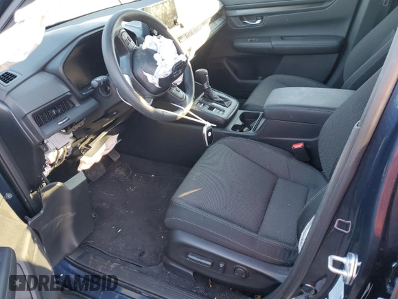 2025 Honda CR-V EX with VIN 5J6RS4H48SL001487, listed as a Copart auction lot 44358835 with 7,970 mi miles and Salvage Title. Bid and sale history available at DreamBid. Image 7.