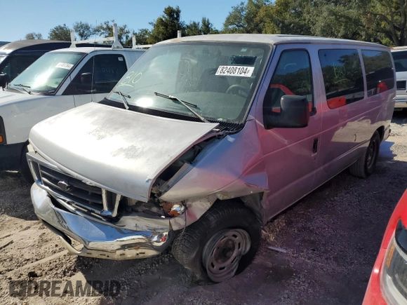 2004 Ford Econoline Passenger XL with VIN 1FMRE11L94HA90906, listed as a Copart auction lot 82408104 with Not provided miles and Non repairable. Bid and sale history available at DreamBid. Image 1.