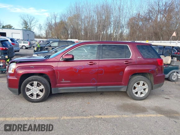 2016 GMC Terrain SLE with VIN 2GKALMEK9G6298423, listed as a IAAI auction lot 40803806 with 164,798 mi miles and . Bid and sale history available at carsss.com. Image 15.