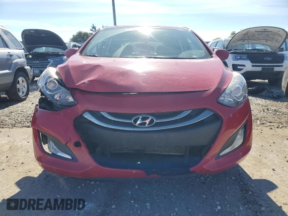 2013 Hyundai Elantra GT with VIN KMHD35LE7DU058565, listed as a Copart auction lot 76514344 with 176,111 mi miles and Non Repairable. Bid and sale history available at carsss.com. Image 5.