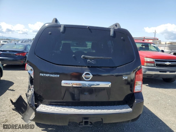 2010 Nissan Pathfinder SE with VIN 5N1AR1NN6AC612056, listed as a Copart auction lot 51922395 with 162,030 mi miles and Salvage Title. Bid and sale history available at carsss.com. Image 6.