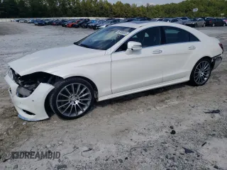 2015 Mercedes-Benz CLS-Class CLS 400 with VIN WDDLJ6FB8FA141834, listed as a Copart auction lot 68745833 with 52,584 mi miles. Bid and sale history available at carsss.com. Image 1.