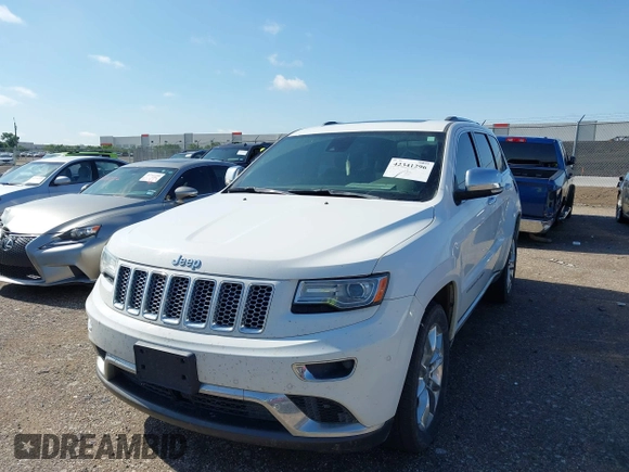2014 Jeep Grand Cherokee Summit with VIN 1C4RJFJT3EC523129, listed as a IAAI auction lot 42341296 with 171,468 mi miles and . Bid and sale history available at DreamBid. Image 17.