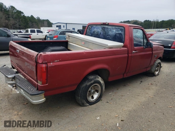 1996 Ford F-150 with VIN 1FTEF15N1TLA09355, listed as a Copart auction lot 50772145 with Not provided miles and Salvage title. Bid and sale history available at DreamBid. Image 3.