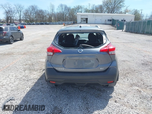 2019 Nissan Kicks S with VIN 3N1CP5CU9KL566347, listed as a IAAI auction lot 41851696 with 40,801 mi miles and . Bid and sale history available at carsss.com. Image 16.