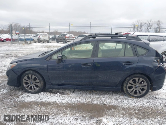 2015 Subaru Impreza Special Sports Limited с VIN JF1GPAV65FH208503, выставлен на аукционе IAAI как лот 41705095 с пробегом 57 305 миль миль и . История ставок и продаж доступна на DreamBid. Изображение 14.