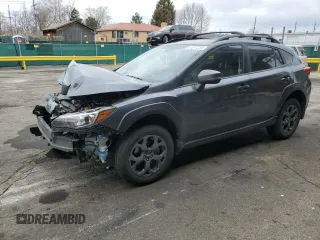2021 Subaru Crosstrek Sport with VIN JF2GTHRC0MH325385, listed as a Copart auction lot 51017235 with 76,153 mi miles and Salvage Title. Bid and sale history available at carsss.com. Image 1.