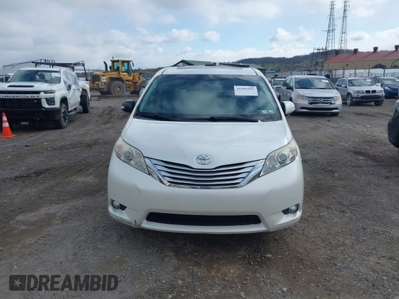 2013 Toyota Sienna XLE with VIN 5TDDK3DCXDS050814, listed as a IAAI auction lot 41985089 with 134,400 mi miles and . Bid and sale history available at DreamBid. Image 12.