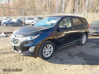 2020 Chevrolet Equinox LS with VIN 2GNAXHEV9L6151229, listed as a IAAI auction lot 41816579 with 94,324 mi miles. Bid and sale history available at carsss.com. Image 2.
