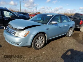 2008 Ford Taurus Limited with VIN 1FAHP28W18G181573, listed as a Copart auction lot 81151384 with 215,363 mi miles and Salvage Title. Bid and sale history available at carsss.com. Image 1.