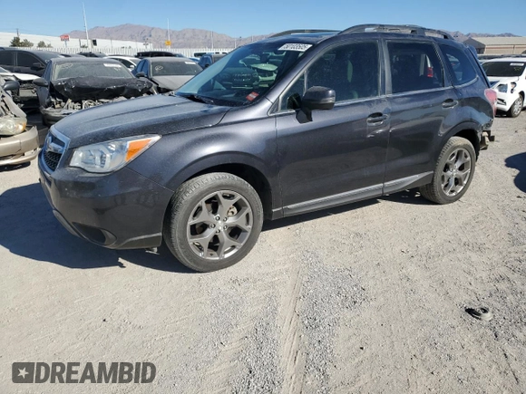 2016 Subaru Forester Touring with VIN JF2SJAXC6GH432505, listed as a Copart auction lot 50103505 with 98,966 mi miles and Salvage Title. Bid and sale history available at DreamBid. Image 1.