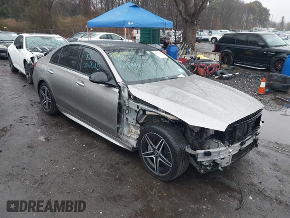 2023 Mercedes-Benz C 300 with VIN W1KAF4HB9PR103705, listed as a IAAI auction lot 41920893 with 47,467 mi miles and . Bid and sale history available at DreamBid. Image 1.