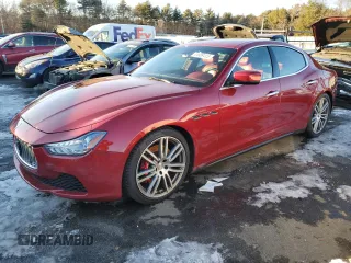 2015 Maserati Ghibli S Q4 z VIN ZAM57RTA8F1146039, wystawiony jako Copart lot #41889415 z przebiegiem 86 530 mil mil oraz Szkody całkowita. Historia ofert i sprzedaży dostępna na DreamBid. Obrazek 1.