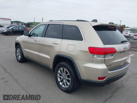 2014 Jeep Grand Cherokee Limited z VIN 1C4RJFBG8EC408754, wystawiony jako IAAI lot #42612211 z przebiegiem 149 017 mil mil oraz . Historia ofert i sprzedaży dostępna na DreamBid. Obrazek 3.
