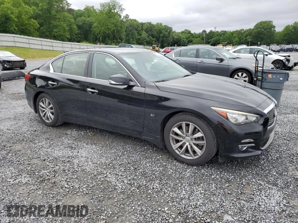 2015 Infiniti Q50 Premium z VIN JN1BV7AP0FM349503, wystawiony jako Copart lot #57766245 z przebiegiem 101 237 mil mil oraz Szkoda całkowita • Salvage title. Historia ofert i sprzedaży dostępna na DreamBid. Obrazek 4.