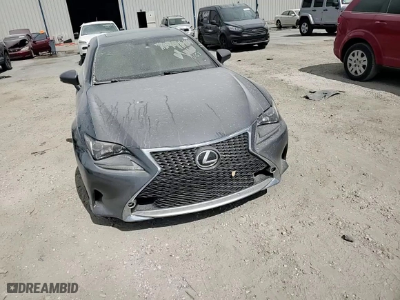 2015 Lexus RC 350 with VIN JTHHE5BC7F5007854, listed as a Copart auction lot 75169664 with 60,552 mi miles and Salvage Title. Bid and sale history available at carsss.com. Image 10.