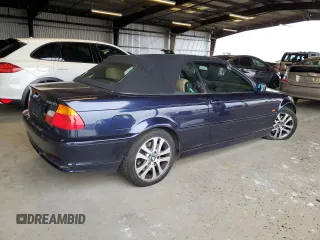 2003 BMW 3 Series 330Ci with VIN WBABS534X3JU96029, listed as a Copart auction lot 81632324 with 120,614 mi miles and Salvage Title. Bid and sale history available at carsss.com. Image 3.