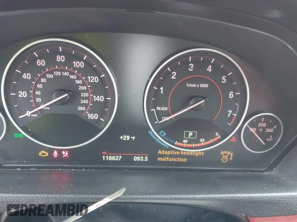 2016 BMW 4 Series 428i xDrive with VIN WBA3T1C56GP822270, listed as a IAAI auction lot 41557665 with 116,637 mi miles and . Bid and sale history available at carsss.com. Image 7.