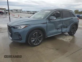2024 Infiniti QX50 Sport with VIN 3PCAJ5FA9RF101213, listed as a Copart auction lot 81132864 with 16,428 mi miles and Salvage title. Bid and sale history available at DreamBid. Image 1.