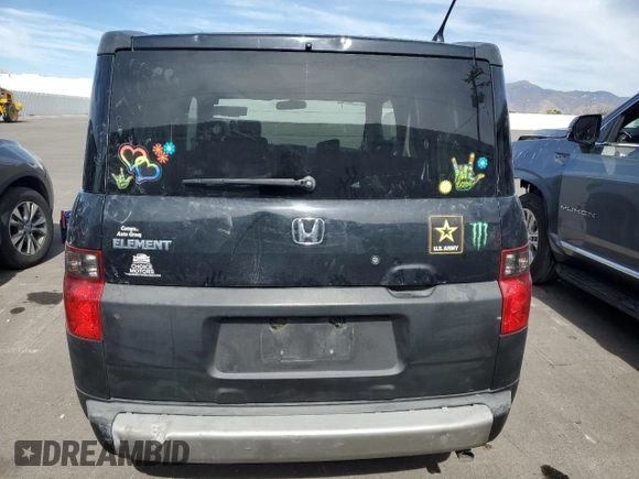 2008 Honda Element LX with VIN 5J6YH17358L800492, listed as a Copart auction lot 72713584 with 126,806 mi miles and Salvage Title. Bid and sale history available at DreamBid. Image 6.
